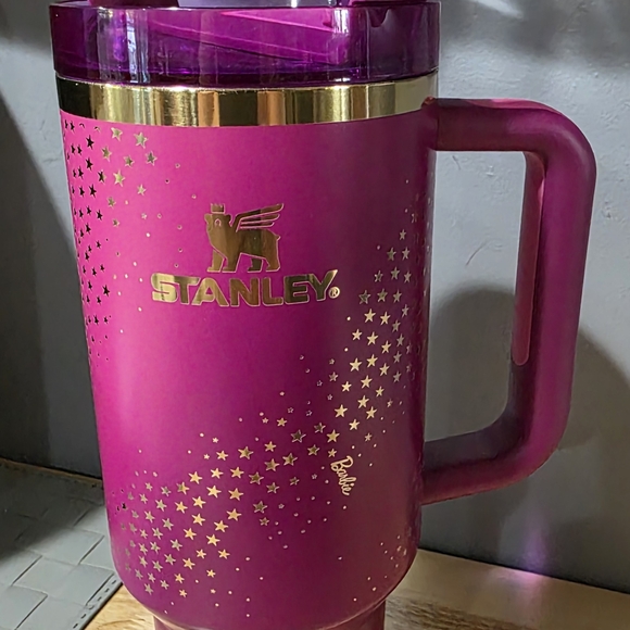 Barbie 40oz Quencher Pink Stanley Cup Tumbler w/ Straw - Picture 2 of 7